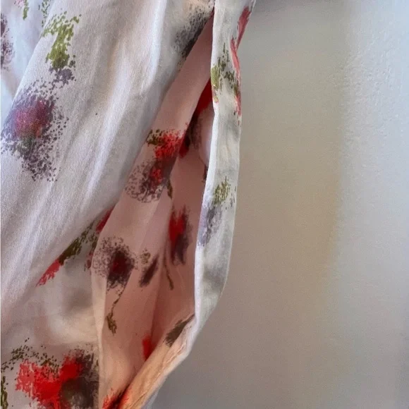 J. CREW Womens Size 8 Athletic Skirt Unlined Lightweight Splatter Paint Colorful - Picture 5 of 9